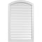Ekena Millwork Arch Top Surface Mount PVC Gable Vent: Non-Functional, w/2"W x 1-1/2"P Brickmould Frame, 26"W x 40"H GVPAR26X4002SN - alternate 1